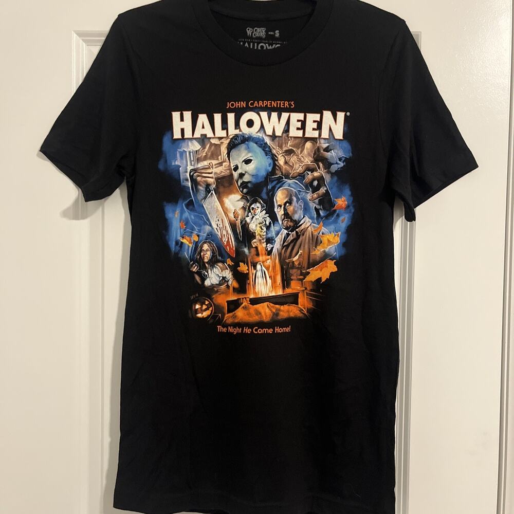 Rare! Halloween 40 Years T-Shirt Cavity Colors SIZE Small The Night He Came Home